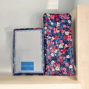 Draper James Floral Bundle – Zip Pouch + Note Cube (NWT)